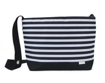 Pram Bag Caddy Organiser | Zebra Crossing