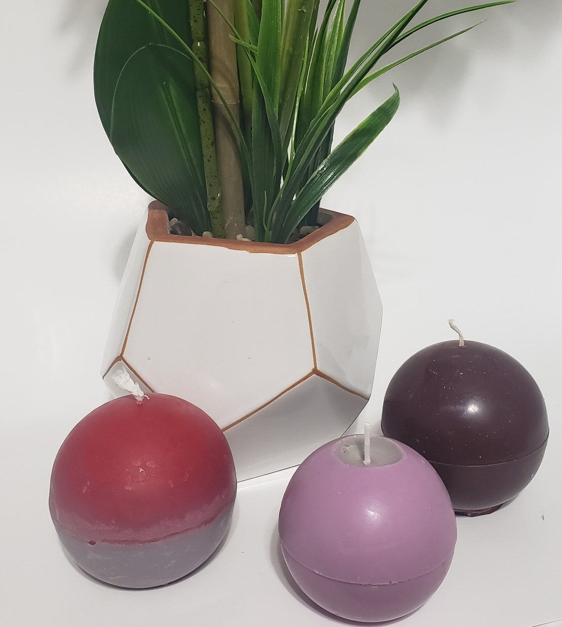 Beautiful 8oz Sphere Candle Etsy