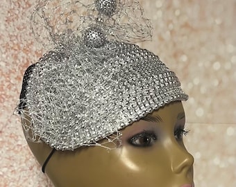 Designer Couture Satin Ribbon Church Derby Tea Party Womens  display picture 3