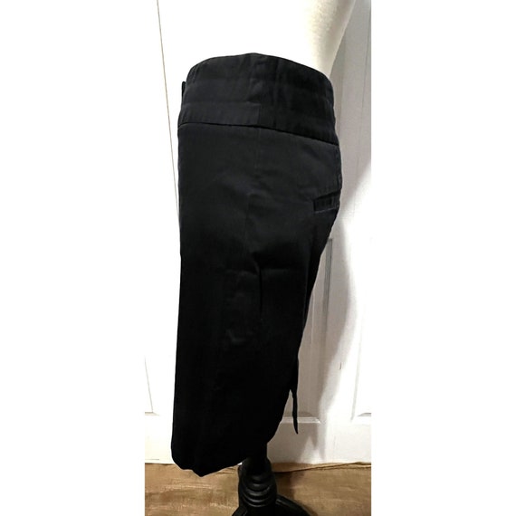 Vintage Chadwicks Pencil Skirt Sz 12 Black with P… - image 7