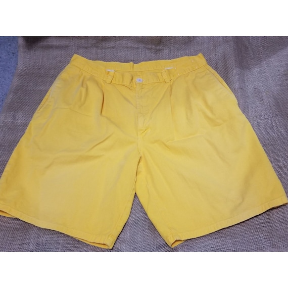 Vintage Yellow Original Men's Duckhead Shorts Sz … - image 6