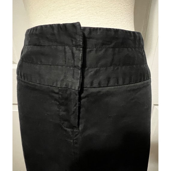 Vintage Chadwicks Pencil Skirt Sz 12 Black with P… - image 8