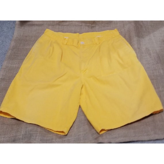 Vintage Yellow Original Men's Duckhead Shorts Sz 3