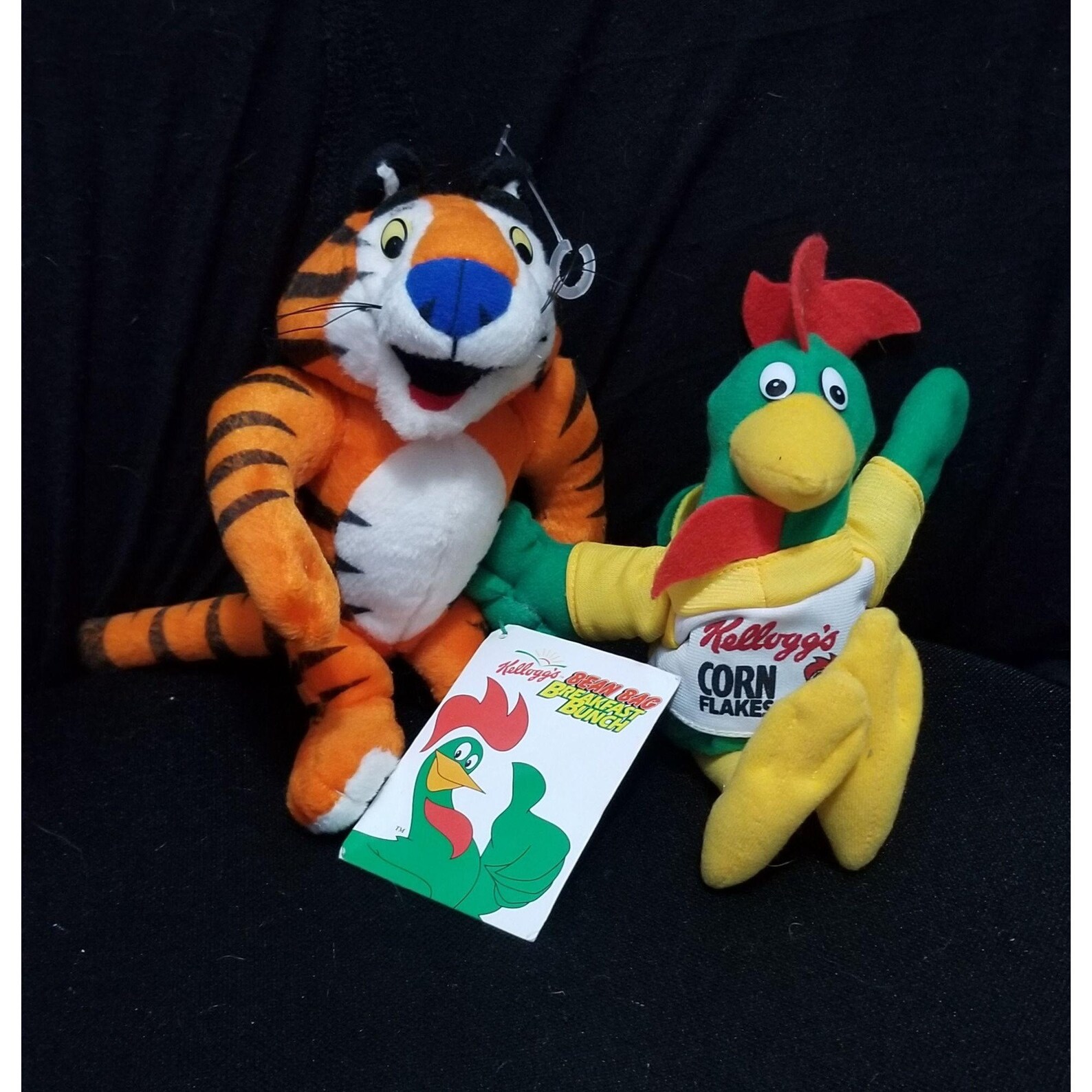 Vintage Set of 2 Kellogg's Cereal Dolls Tony the Tiger and Etsy