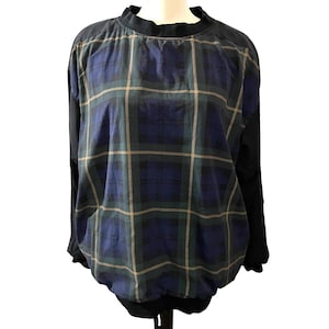 Vintage Tourney Gore-Tex Windbreaker Pullover Shirt Mens Sz XL Waterproof Plaid