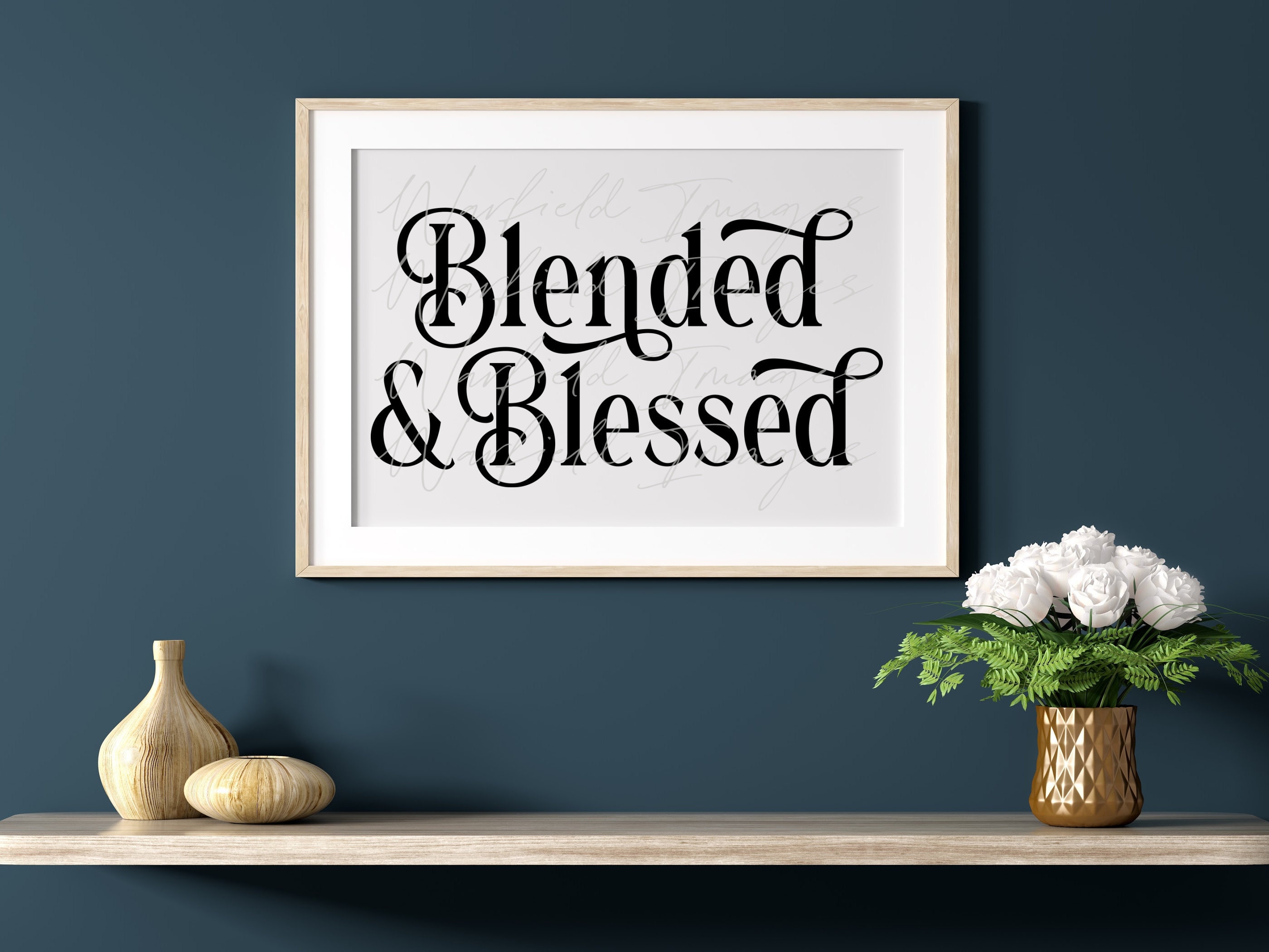 Blended and Blessed SVG Blended Family Svg Blended Family Etsy