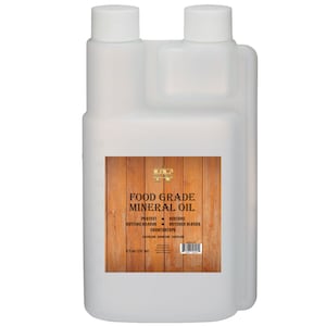 Mineral Oil Food Grade Wood Cutting Boards Butcher Blocks  8oz