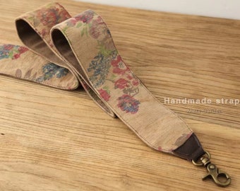 Wide Crossbody Strap Purse-Shoulder Bag Strap-Guitar Strap-Embroidered bag strap-handbag strap shoulder strap replacement purse strap