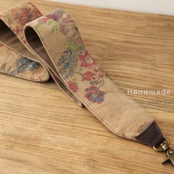 Wide Crossbody Strap Purse-Shoulder Bag Strap-Cell Phone Strap-Embroidered bag strap-handbag strap shoulder strap replacement purse strap