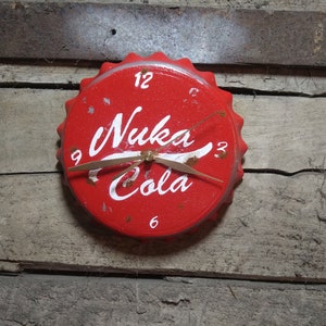 functional copy of a wall Nuka clock from game. Replica game 4 Nuka cola Clock Props from game Fan Art game Decoration