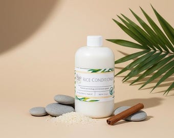 Haarconditioner met rijstwater | Natuurlijke versteviging, vermindert breuken