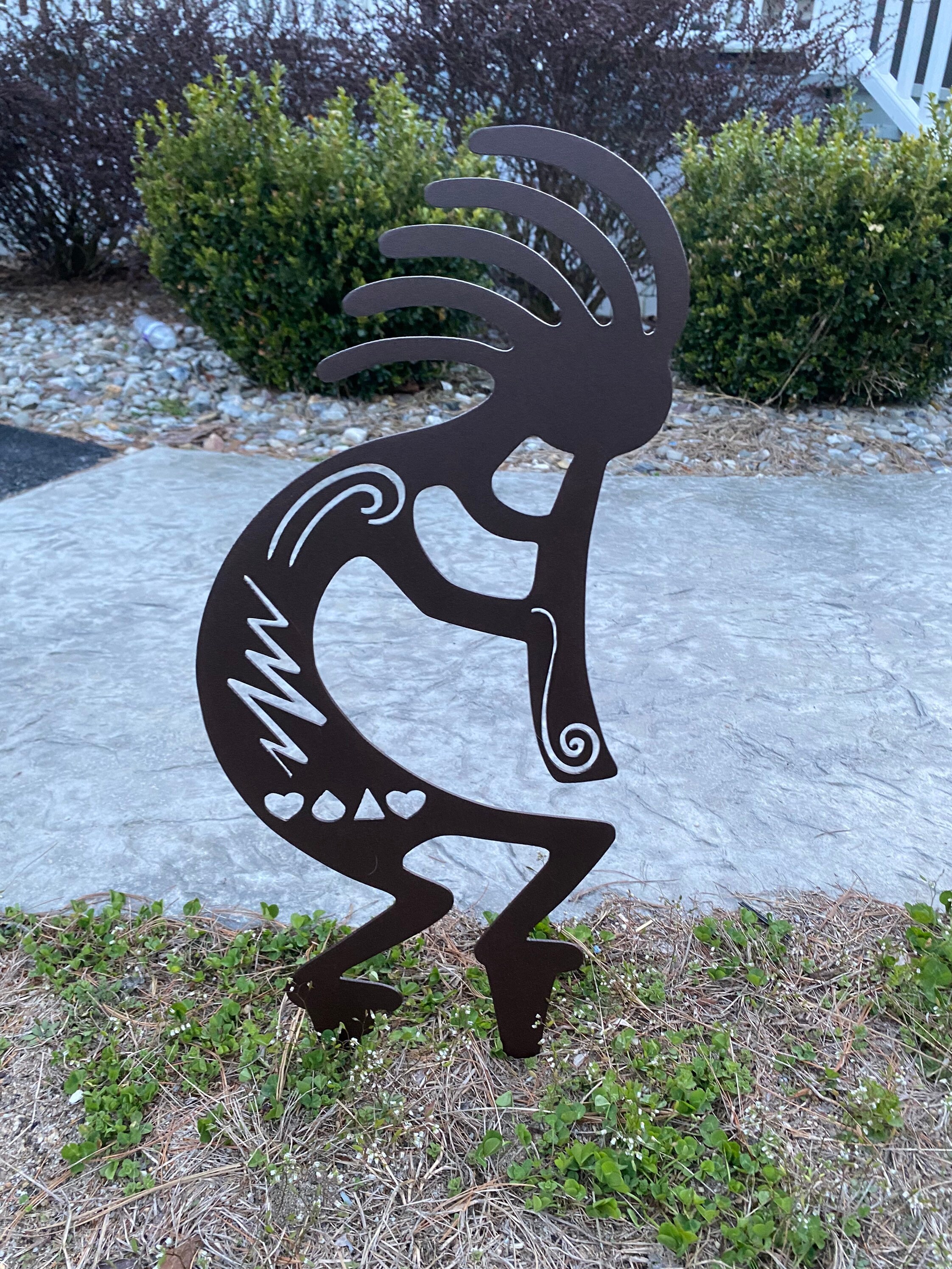 Metal Kokopelli Garden Stake, Outdoor Decor, Cnc, Plasma Etsy