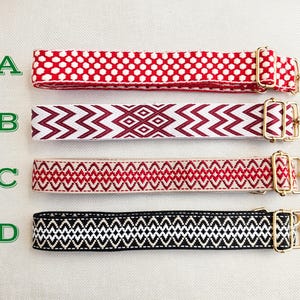 Adjustable Crossbody Bag Strap: Replacement Shoulder Strap - 31-51" immagine 2