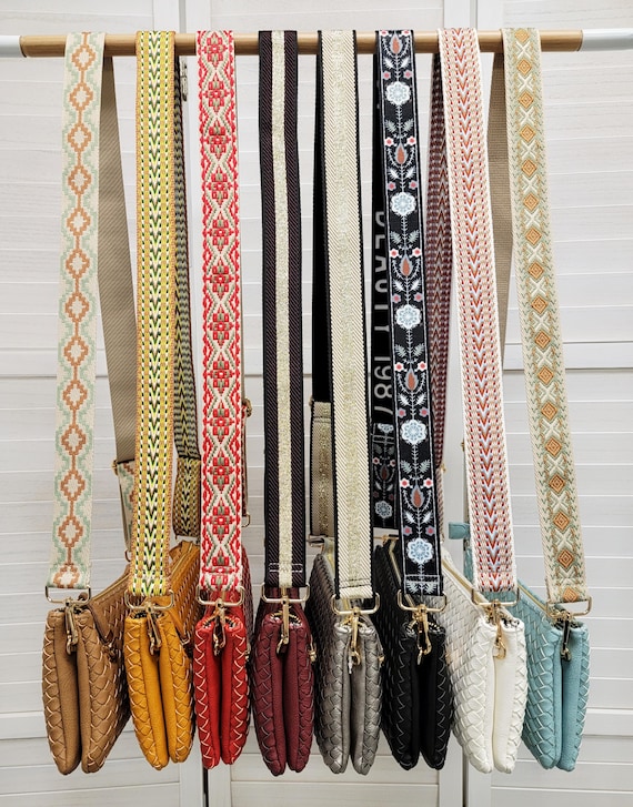 Adjustable Crossbody Bag Strap: Replacement Shoulder Strap - 31-51"