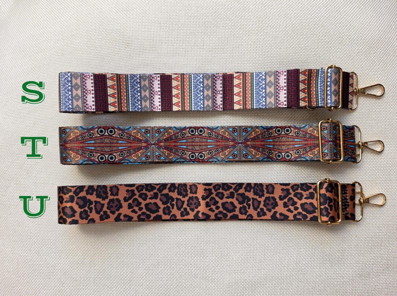 Adjustable Crossbody Bag Strap: Replacement Shoulder Strap - 31-51" immagine 7