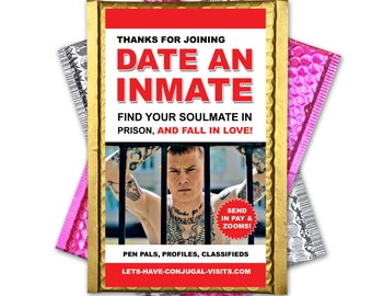 Date Inmate Prank Mail: Anonymous Gag Gift