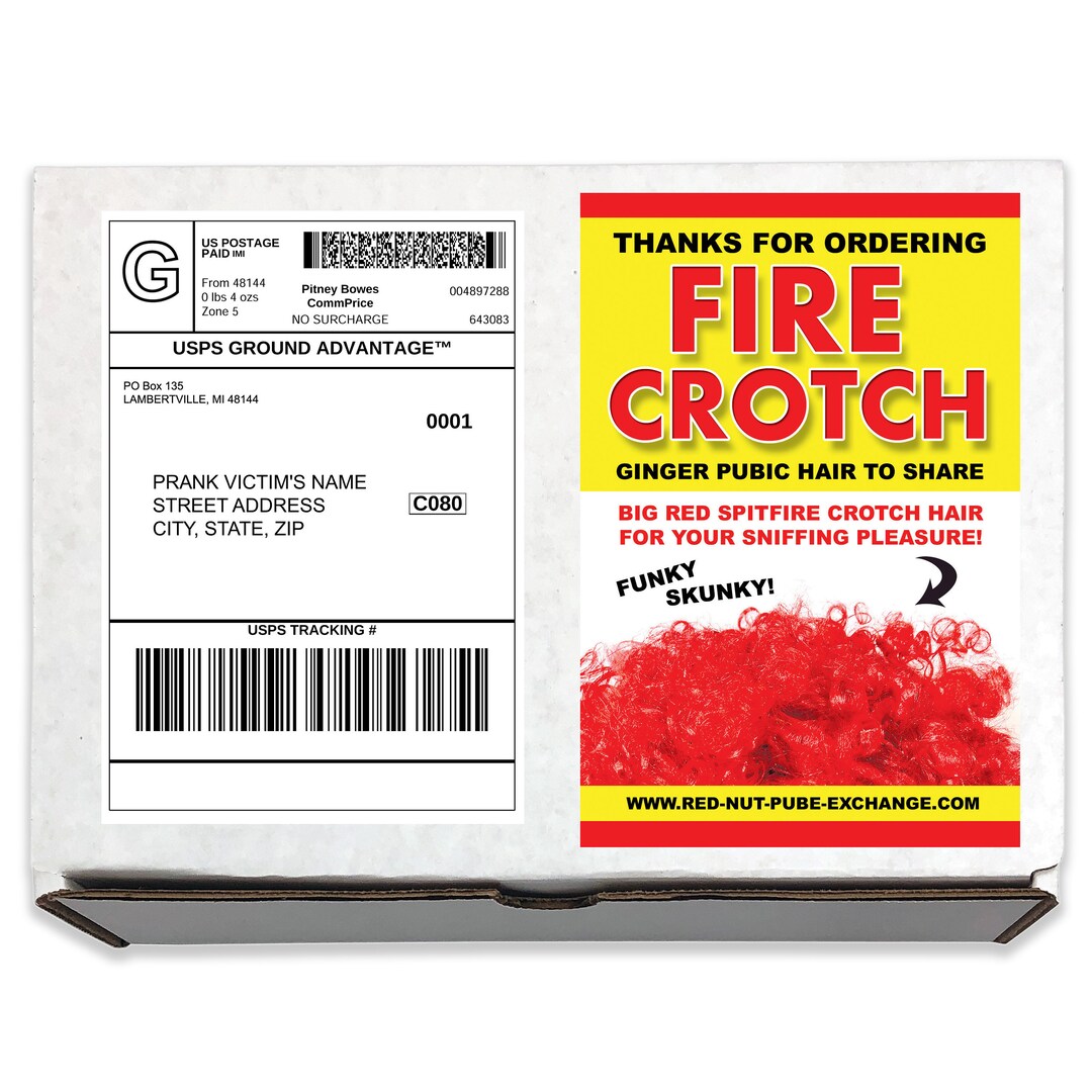 Fire Crotch Prank Mail to Embarrass Your Friends LOL Box Practical Joke