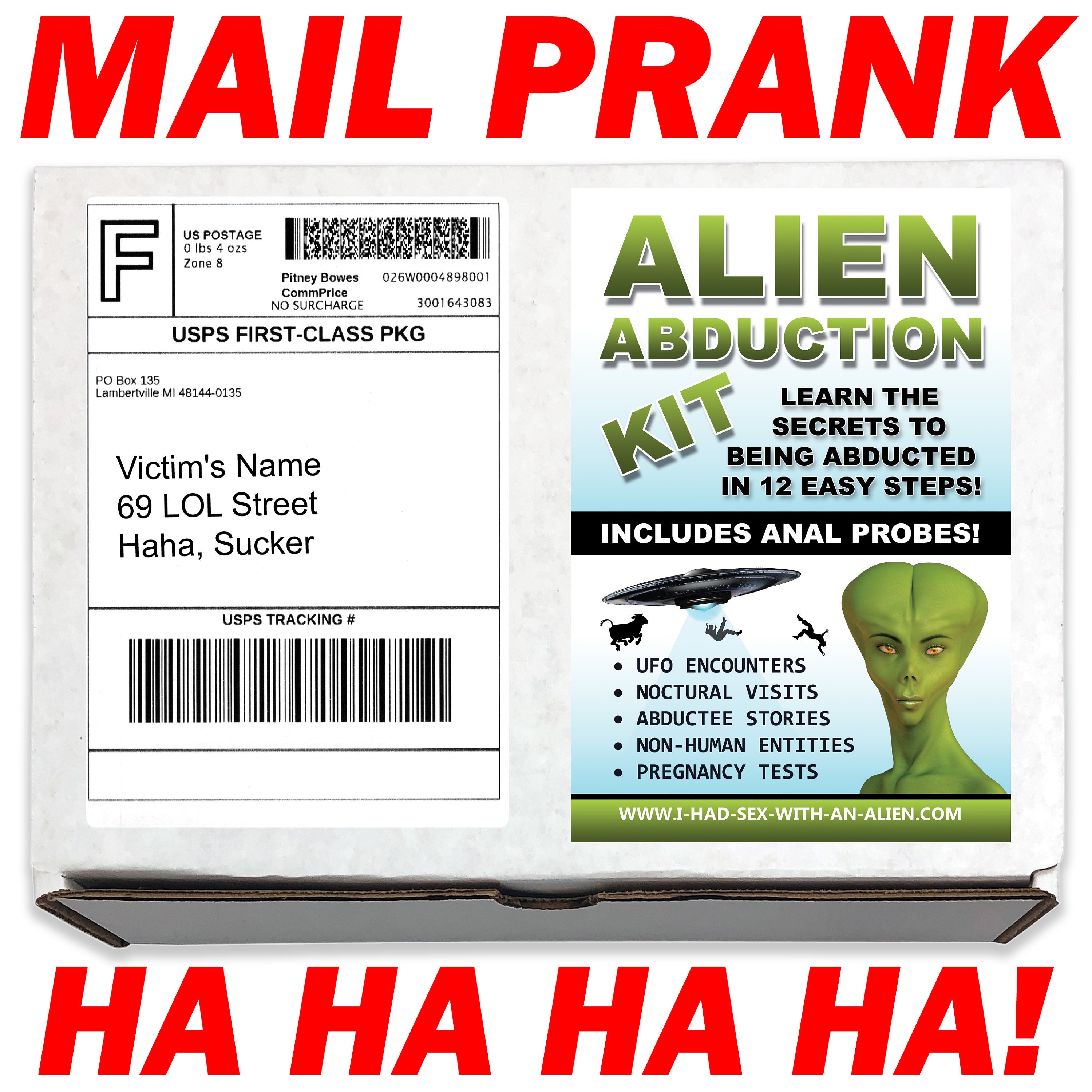 Prank Mail Prank Box Practical Joke Fake Mailer Gag Gift Etsy