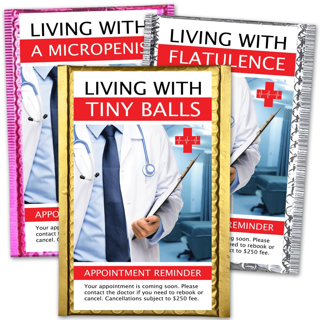 Doctor Appointment Prank Mail Gag Gift, Choose Your Condition, Mailed