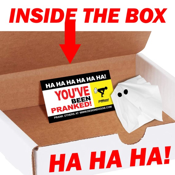 Prank Mail Pet Ghost Prank Box Gag Gift Funny Prank Present - Etsy Prank Mail Pet Ghost Prank Box Gag Gift Funny Prank Present - Etsy