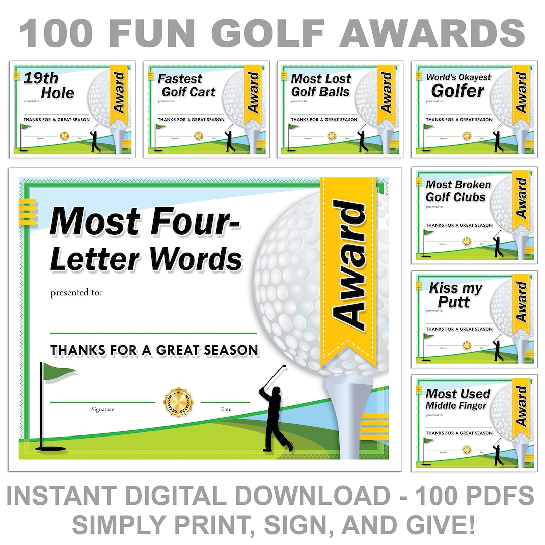 100-fun-golf-certificate-awards-end-of-season-digital-download-printable-pdfs-great-for-meetings-teams-parties-dinners-ceremonies-etsy