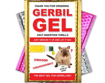 Gerbil Gel Prank Mail: Funny Gag Gift for Friends & Family