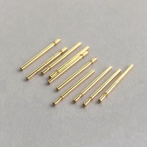 10 Pcs 0.74x11.1mm Ear Post, 14K Gold Filled Earring Post, Earring Findings, Made In USA