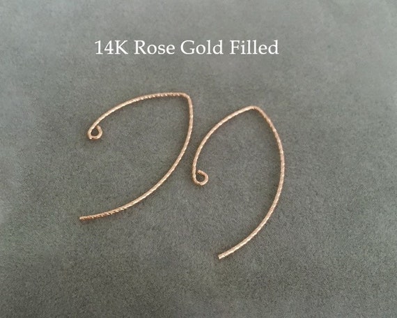 Orecchini Di Filo Uncinetto Oro. Orecchini. Orecchini Da - Foto 5