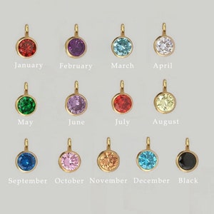 4mm Gold Filled Cz Drops, 3A CZ Bezel Drops, Cz Charm, Birthstone Drops, Bezel Setting With CZ, Wholesale, Made in USA