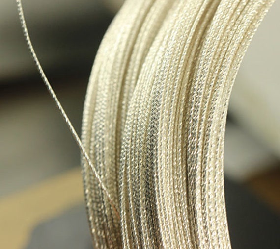 SJ Supplies - Filo rotondo in argento Sterling 925, 0,72 mm (calibro 21), mezzo duro, 1 metro
