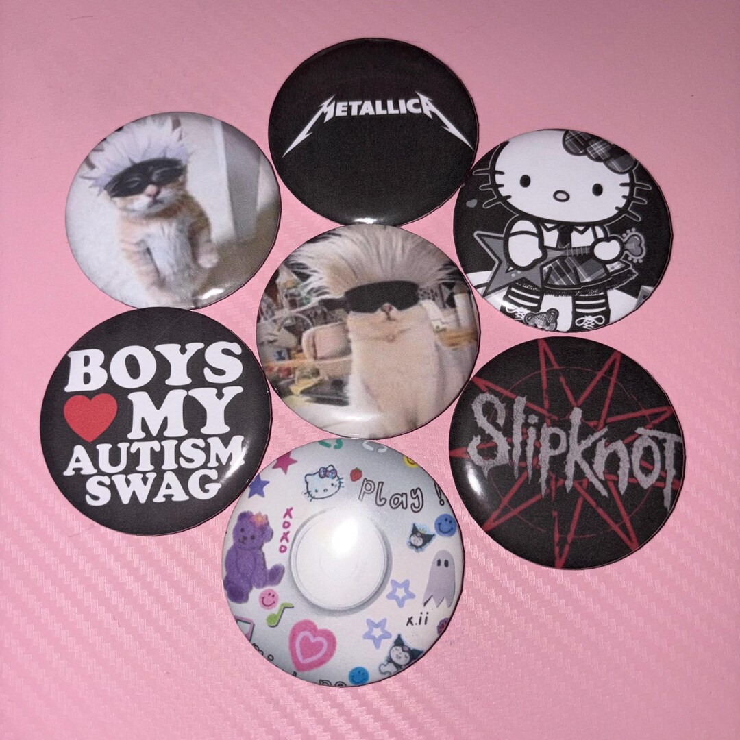 Custom Buttons - Etsy