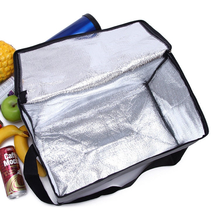 COOLER INSULATED Food Carrier Set of 2 Thermal Grocery Bags Added ...