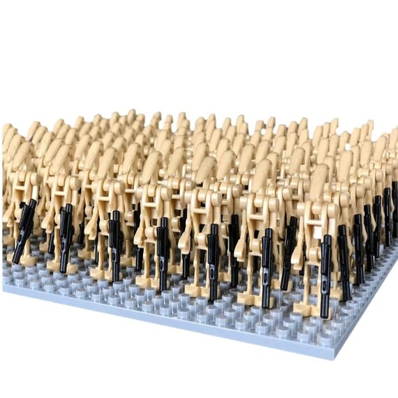 biggest lego droid army ever