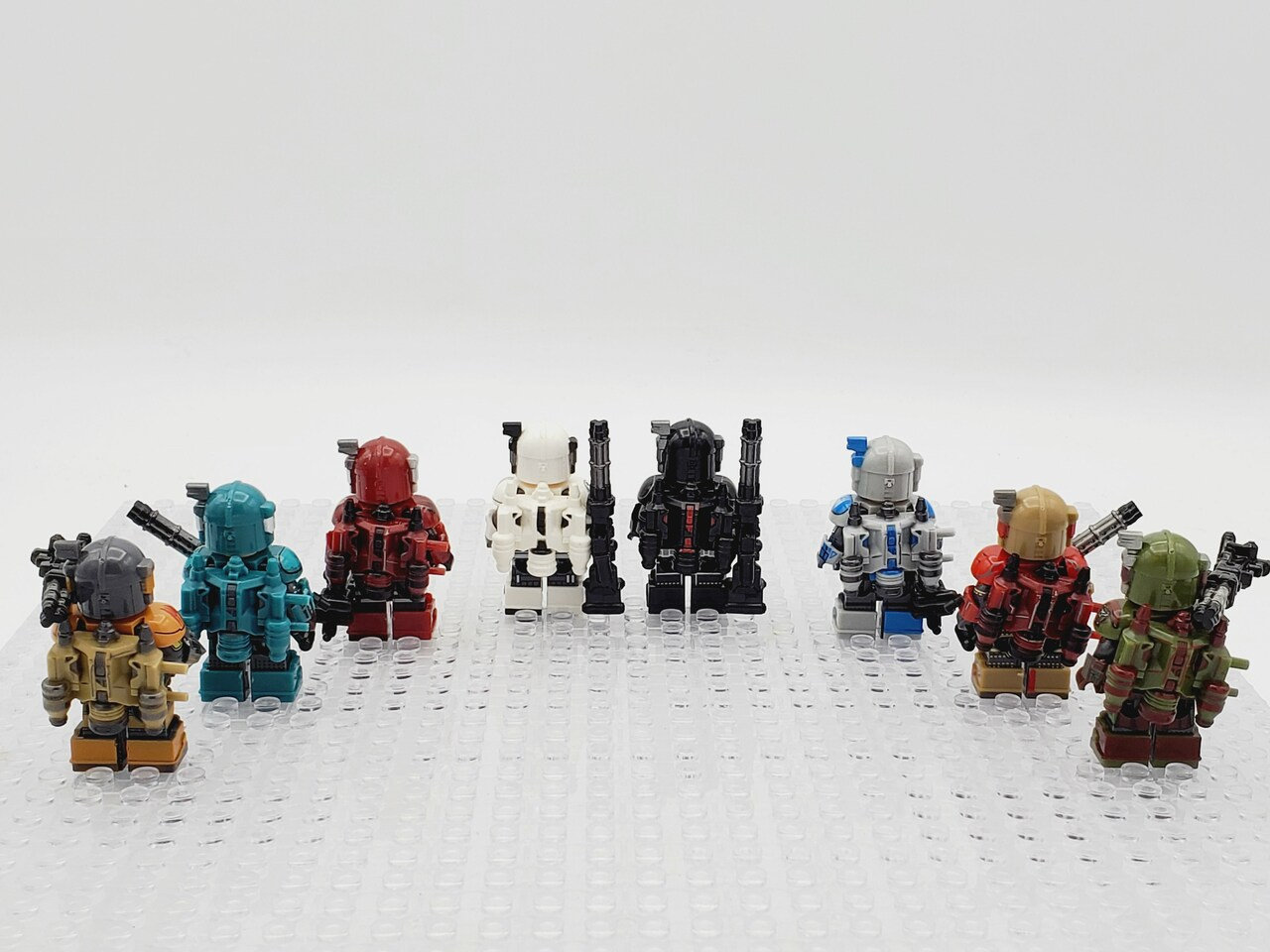 Star Wars The Mandalorian Schwere Infanterie Minifiguren Fit Lego Spielzeuge 