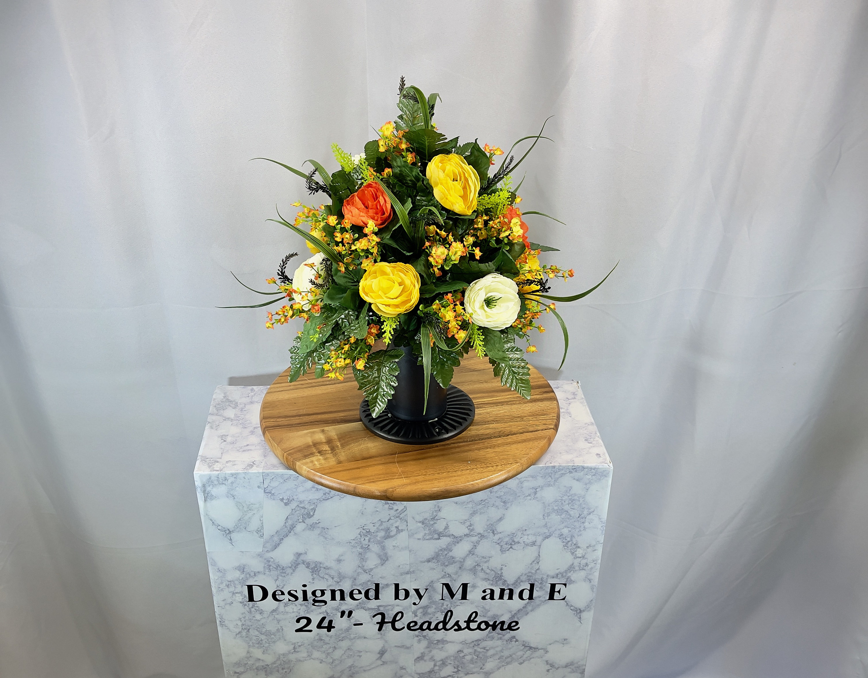 Cemetery Vase, Vase, Memorial Cemetery Vase, Memorial Flowers, Memorial