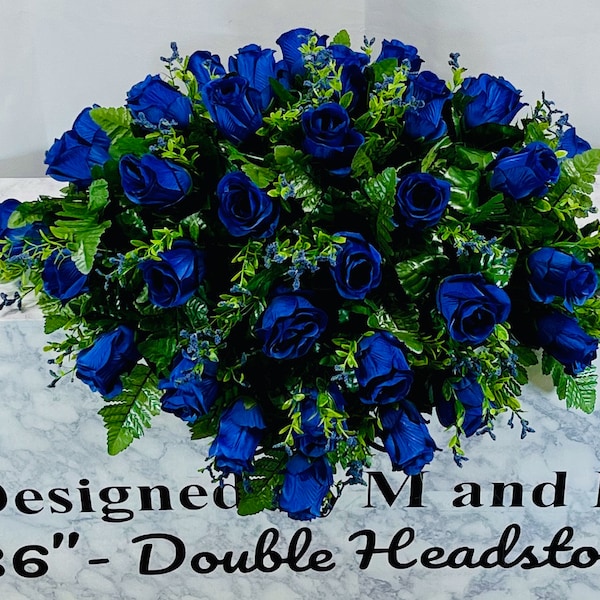 Headstone Flowers Etsy