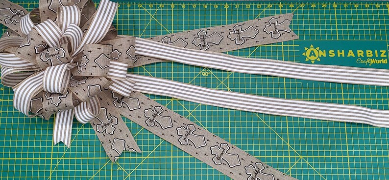 Tree Bow Spring Wreath Bow Extra Large Bow Craft Bow Lantern Bow Religious Bow Wired Ribbon Bow Wreath Bow Large Lantern Bow bows