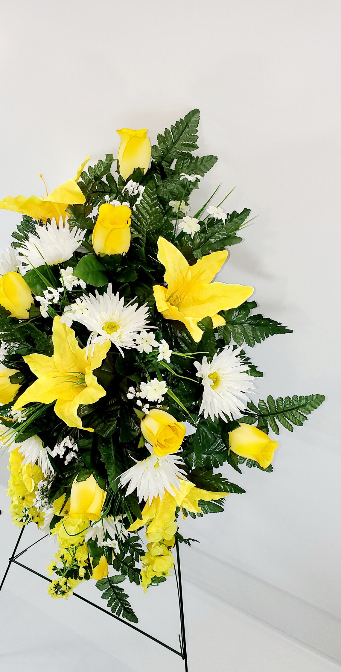 Handmade Cemetery Spray Grave Spray Cemetery Decoration with Etsy