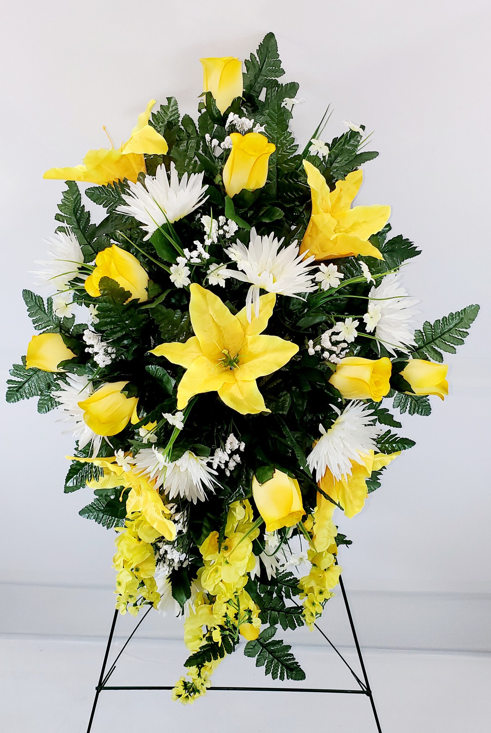 Handmade Cemetery Spray Grave Spray Cemetery Decoration with Etsy