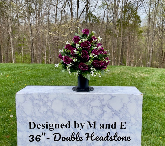 Cemetery Vases Designed by M&E