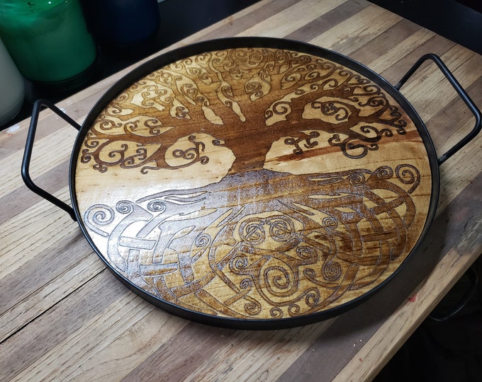 The Tree of Life Tray, Decorative and Functional Tray Etsy