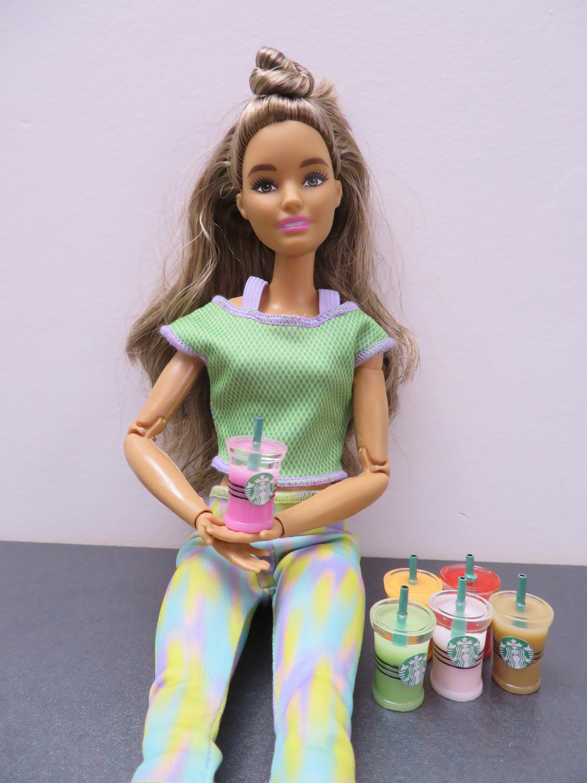 6 PCS Barbie Starbucks Coffee Juice Tea Smoothie To-go-cup | Etsy
