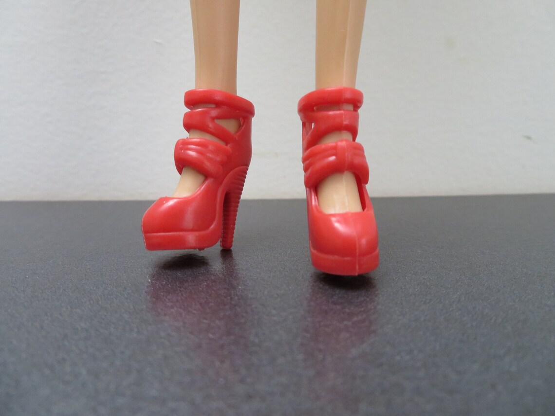 24 paires Barbie Doll Shoes Accessoires Robe Soirée Porter Etsy