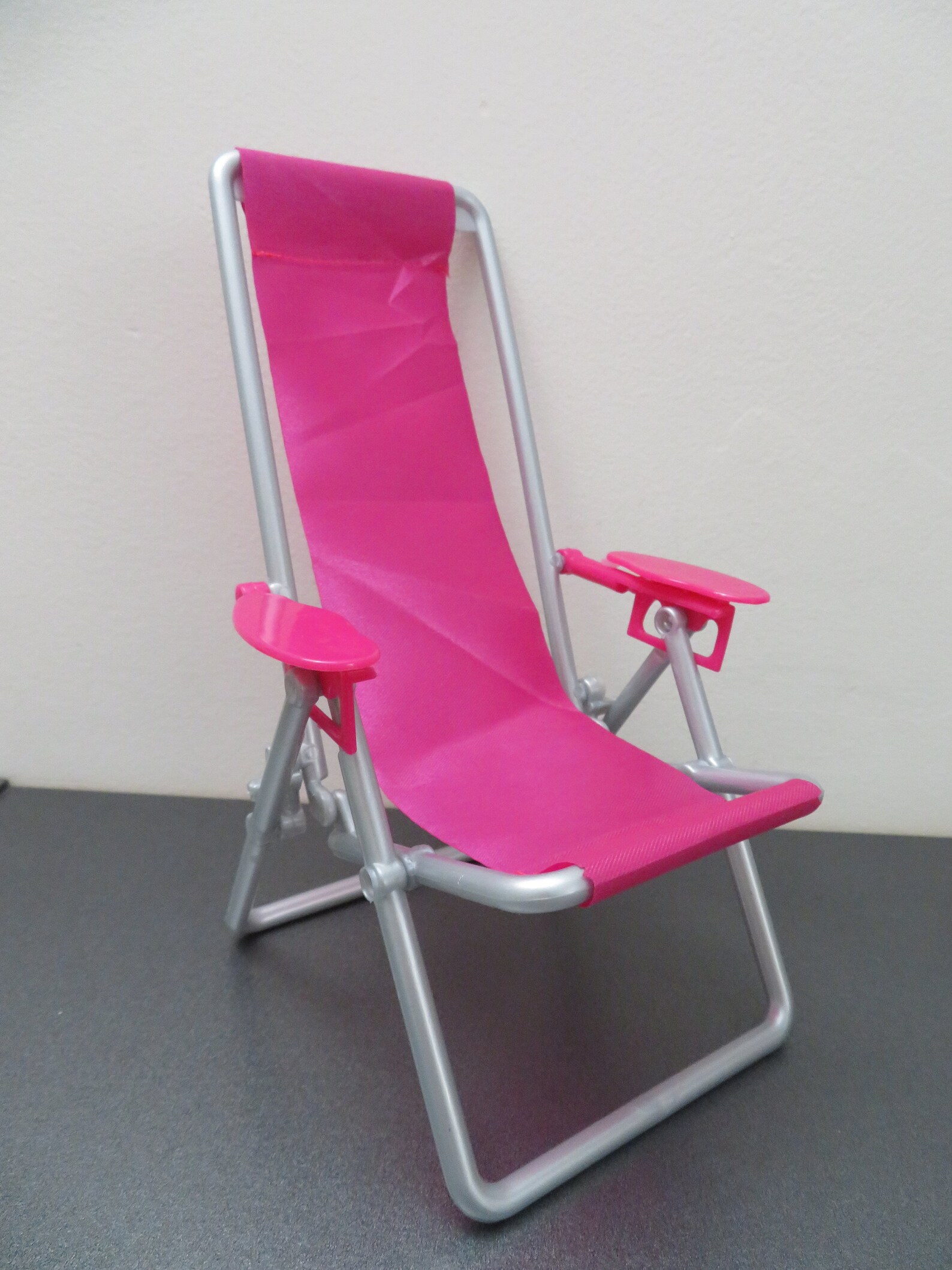 Barbie Size Foldable Deck Chair Lounge Beach Chair Furniture Etsy
