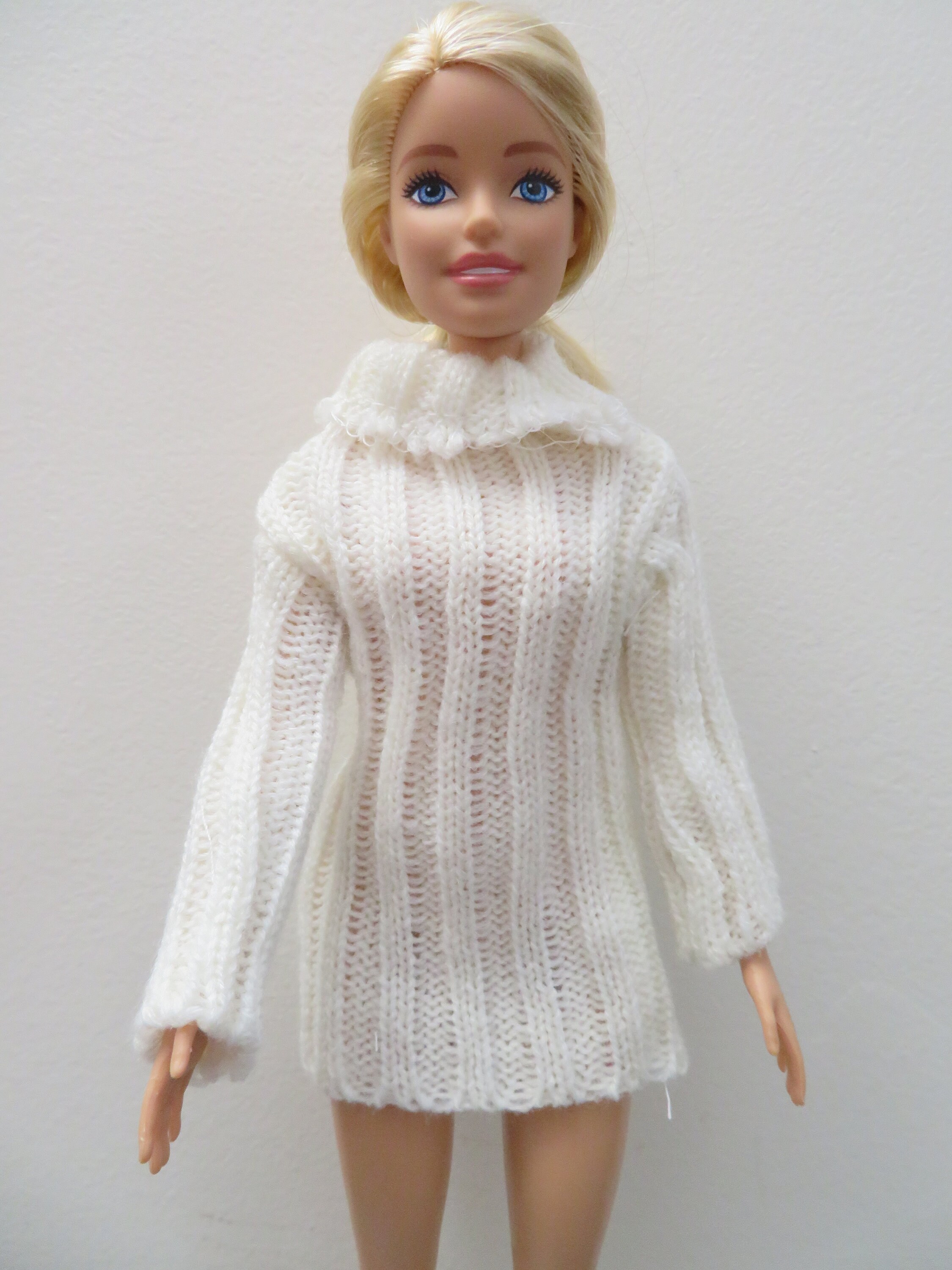 Barbie Sweater Barbie Clothes Sweater Barbie Doll Sweater Etsy