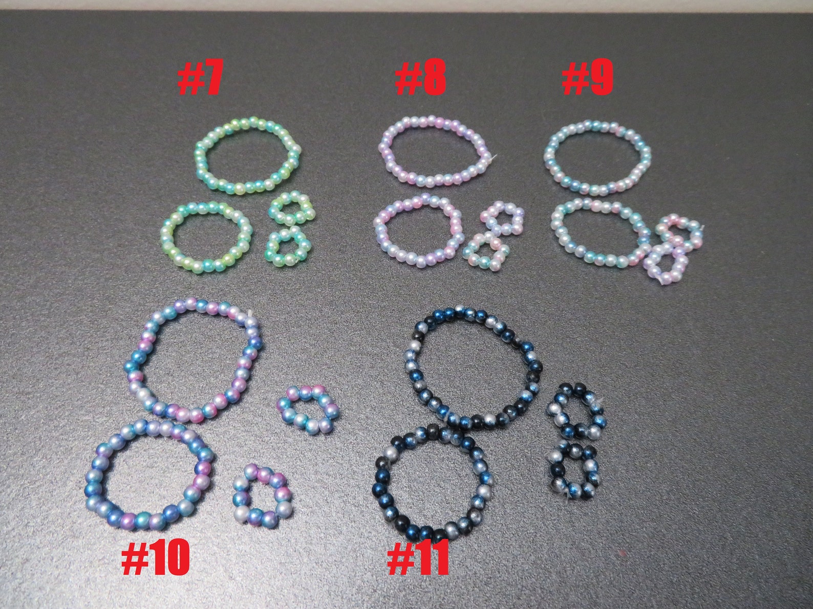 4 Pcs Handmade Barbie Bracelet Beads Stretch Barbie Necklace | Etsy