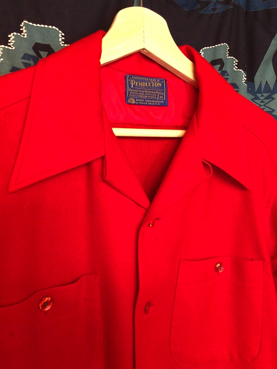 VTG Pendleton All Red Flannel.