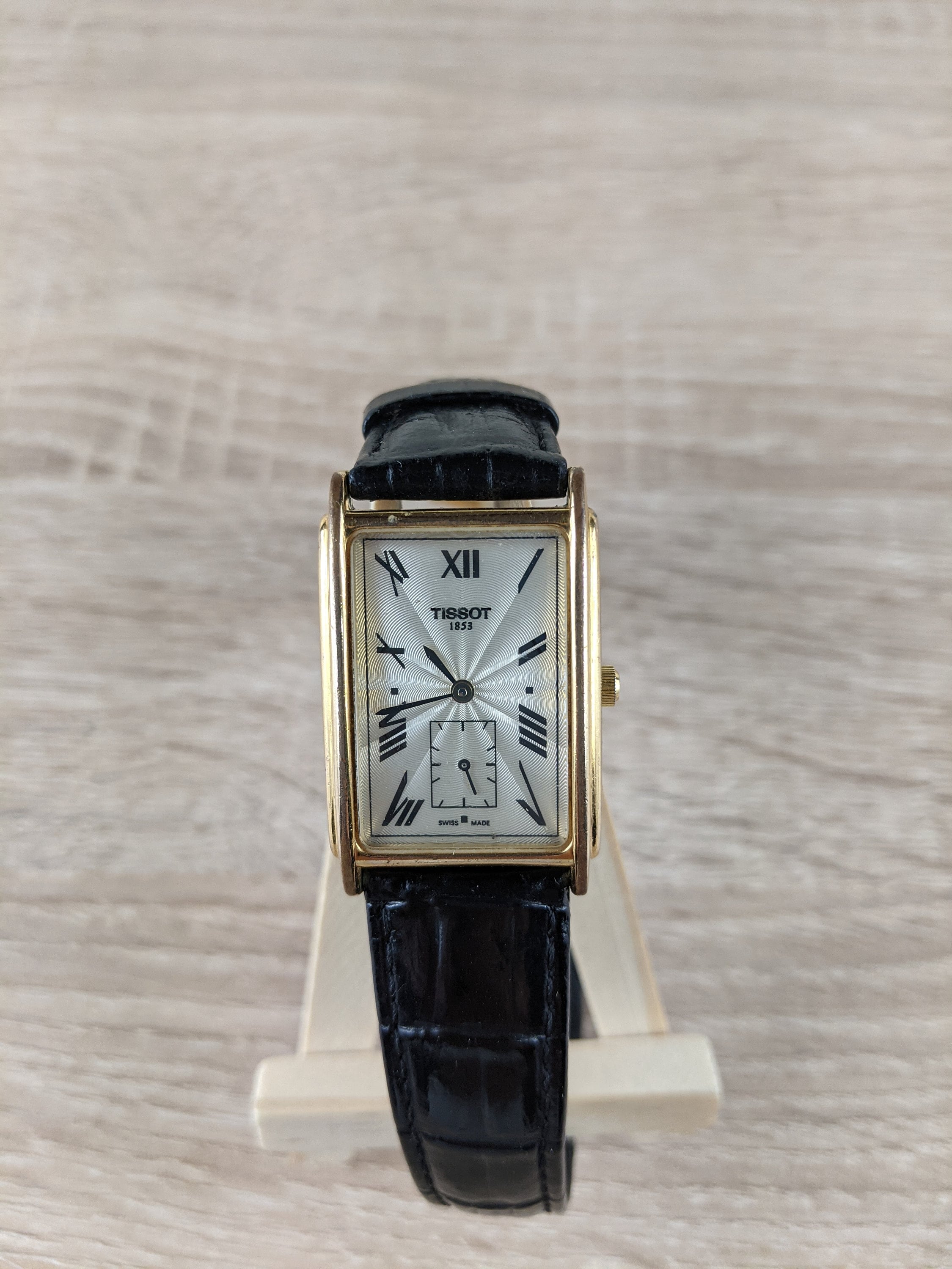 Vintage Tissot A282K Gold-plated Watch - Etsy