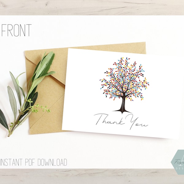 Tree Thank You - Etsy