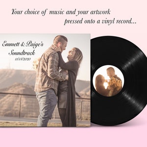 Create Your Own Custom 12" Vinyl Record